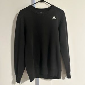 Black Adidas Crewneck